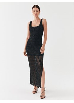 Guess Sukienka wieczorowa W3YK75 Z37G0 Czarny Slim Fit ze sklepu MODIVO w kategorii Sukienki - zdjęcie 168604188