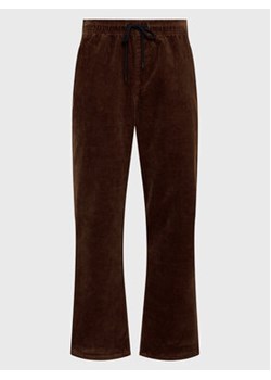 Volcom Spodnie materiałowe Outer Spaced A1232205 Brązowy Loose Fit ze sklepu MODIVO w kategorii Spodnie męskie - zdjęcie 168604286