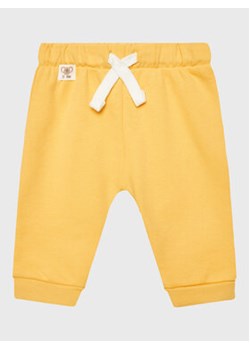 Zippy Spodnie dresowe ZNBAP0401 23001 Żółty Regular Fit ze sklepu MODIVO w kategorii Spodnie i półśpiochy - zdjęcie 168604297