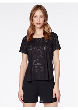 Asics Koszulka techniczna Ventilate 2012C228 Czarny Regular Fit ze sklepu MODIVO w kategorii Bluzki damskie - zdjęcie 168604326