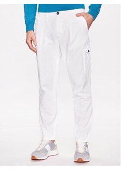 Aeronautica Militare Spodnie materiałowe 231PA1518CT3071 Biały Regular Fit ze sklepu MODIVO w kategorii Spodnie męskie - zdjęcie 168604329