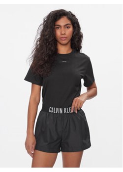 Calvin Klein T-Shirt Micro Logo K20K206629 Czarny Regular Fit ze sklepu MODIVO w kategorii Bluzki damskie - zdjęcie 168604535