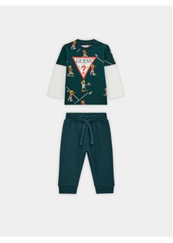 Guess Komplet bluzka i spodnie I4RG27 K8HM3 Kolorowy Regular Fit ze sklepu MODIVO w kategorii Komplety niemowlęce - zdjęcie 168604537