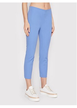 Lauren Ralph Lauren Spodnie materiałowe 200687713023 Niebieski Skinny Fit ze sklepu MODIVO w kategorii Spodnie damskie - zdjęcie 168604928