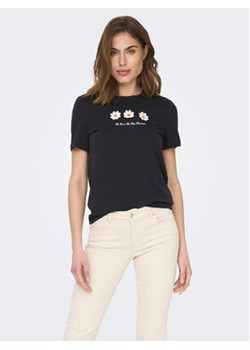 ONLY T-Shirt 15286716 Czarny Regular Fit ze sklepu MODIVO w kategorii Bluzki damskie - zdjęcie 168605139