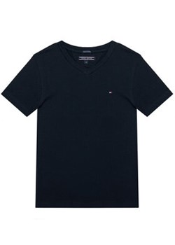 Tommy Hilfiger T-Shirt KB0KB04142 S Granatowy Regular Fit ze sklepu MODIVO w kategorii T-shirty chłopięce - zdjęcie 168605326