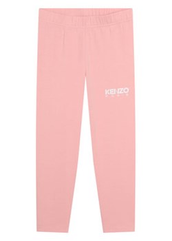 Kenzo Kids Legginsy K14239 M Różowy Regular Fit ze sklepu MODIVO w kategorii Spodnie dziewczęce - zdjęcie 168605707