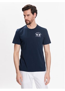 La Martina T-Shirt VMR009 JS206 Granatowy Regular Fit ze sklepu MODIVO w kategorii T-shirty męskie - zdjęcie 168605777