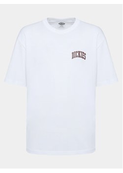 Dickies T-Shirt Unisex Aitkin DK0A4Y8O Biały Regular Fit ze sklepu MODIVO w kategorii Bluzki damskie - zdjęcie 168605805