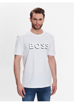 Boss T-Shirt 50481611 Biały Regular Fit ze sklepu MODIVO w kategorii T-shirty męskie - zdjęcie 168605875
