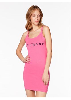 John Richmond Sukienka codzienna UWP23155VE Różowy Modern Fit ze sklepu MODIVO w kategorii Sukienki - zdjęcie 168605895