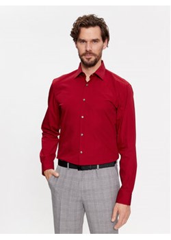 Hugo Koszula C-Jenno 50289499 Bordowy Slim Fit ze sklepu MODIVO w kategorii Koszule męskie - zdjęcie 168606088