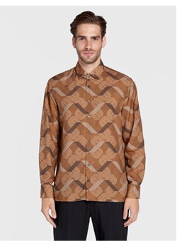 Baldessarini Koszula B3 56011/000/3070 Brązowy Regular Fit ze sklepu MODIVO w kategorii Koszule męskie - zdjęcie 168606285