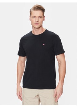 Napapijri T-Shirt Salis NP0A4H8D Czarny Regular Fit ze sklepu MODIVO w kategorii T-shirty męskie - zdjęcie 168606499