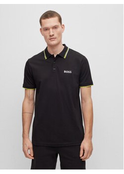 Boss Polo 50469094 Czarny Regular Fit ze sklepu MODIVO w kategorii T-shirty męskie - zdjęcie 168606537