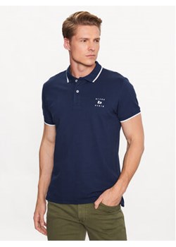 Blend Polo 20715178 Granatowy Regular Fit ze sklepu MODIVO w kategorii T-shirty męskie - zdjęcie 168606618