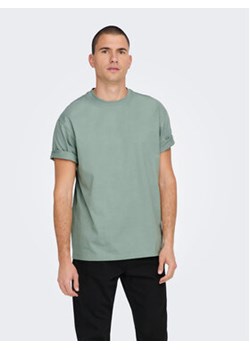 Only & Sons T-Shirt Fred 22022532 Zielony Relaxed Fit ze sklepu MODIVO w kategorii T-shirty męskie - zdjęcie 168606658