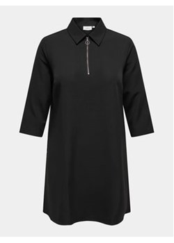ONLY Carmakoma Sukienka codzienna 15302863 Czarny Regular Fit ze sklepu MODIVO w kategorii Sukienki - zdjęcie 168607239