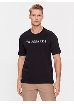 Trussardi T-Shirt 52T00768 Czarny Regular Fit ze sklepu MODIVO w kategorii T-shirty męskie - zdjęcie 168607265
