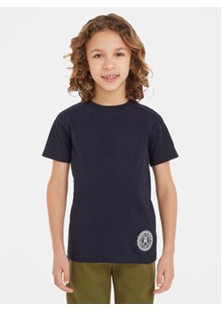Tommy Hilfiger T-Shirt KB0KB08544 Granatowy Regular Fit ze sklepu MODIVO w kategorii T-shirty chłopięce - zdjęcie 168607366
