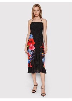 Desigual Sukienka letnia Pomelo 22SWMW20 Czarny Regular Fit ze sklepu MODIVO w kategorii Sukienki - zdjęcie 168607457