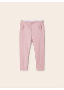 Mayoral Spodnie materiałowe 3501 Różowy ze sklepu MODIVO w kategorii Spodnie dziewczęce - zdjęcie 168607467