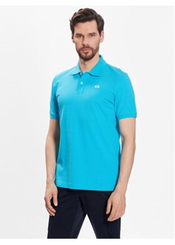 La Martina Polo BPMP01 PK031 Niebieski Regular Fit ze sklepu MODIVO w kategorii T-shirty męskie - zdjęcie 168607668