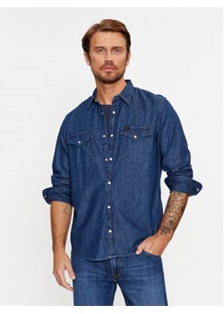 Lee Koszula jeansowa 112321897 Granatowy Regular Fit ze sklepu MODIVO w kategorii Koszule męskie - zdjęcie 168608049