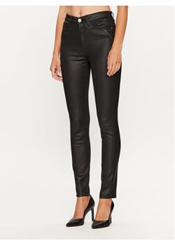 Morgan Spodnie materiałowe 232-PCOTE Czarny Slim Fit ze sklepu MODIVO w kategorii Spodnie damskie - zdjęcie 168608056