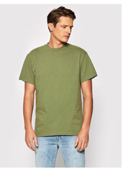 Deus Ex Machina T-Shirt Plain Millitary DMW2011241 Zielony Boxy Fit ze sklepu MODIVO w kategorii T-shirty męskie - zdjęcie 168608235