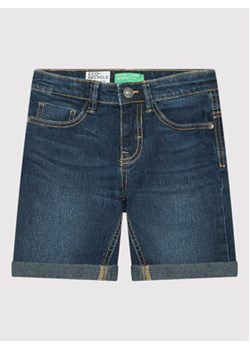 United Colors Of Benetton Szorty jeansowe 4XA259DY0 Niebieski Slim Fit ze sklepu MODIVO w kategorii Spodenki chłopięce - zdjęcie 168608255