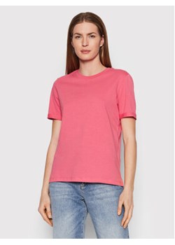 Pieces T-Shirt Ria 17086970 Różowy Regular Fit ze sklepu MODIVO w kategorii Bluzki damskie - zdjęcie 168608256
