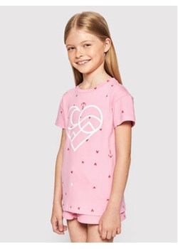 Femi Stories T-Shirt Muun Różowy Regular Fit ze sklepu MODIVO w kategorii Bluzki dziewczęce - zdjęcie 168608417