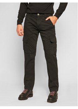 Alpha Industries Spodnie materiałowe Agent 158205 Czarny Regular Fit ze sklepu MODIVO w kategorii Spodnie męskie - zdjęcie 168608687