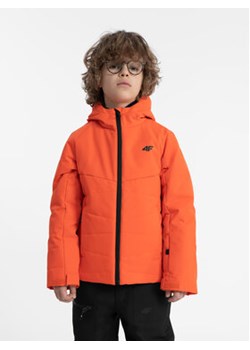 4F Kurtka narciarska 4FJAW23TTJAM298 Pomarańczowy Regular Fit ze sklepu MODIVO w kategorii Kurtki chłopięce - zdjęcie 168608706