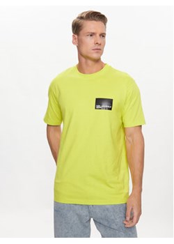 Karl Lagerfeld Jeans T-Shirt 231D1706 Żółty Regular Fit ze sklepu MODIVO w kategorii T-shirty męskie - zdjęcie 168608975