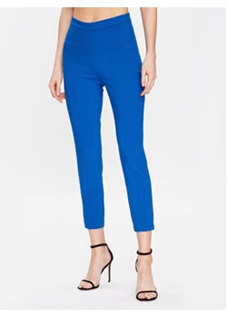 Sisley Spodnie materiałowe 4OLVLF02R Niebieski Slim Fit ze sklepu MODIVO w kategorii Spodnie damskie - zdjęcie 168609437