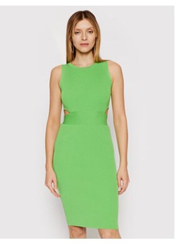 Kontatto Sukienka dzianinowa 3M7434 Zielony Slim Fit ze sklepu MODIVO w kategorii Sukienki - zdjęcie 168610177