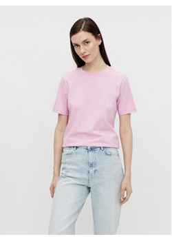 Pieces T-Shirt Ria 17086970 Różowy Regular Fit ze sklepu MODIVO w kategorii Bluzki damskie - zdjęcie 168610958