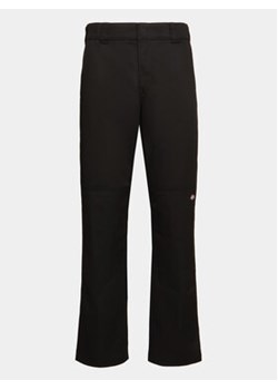 Dickies Spodnie materiałowe Double DK0A4XZE Czarny Slim Fit ze sklepu MODIVO w kategorii Spodnie męskie - zdjęcie 168611307