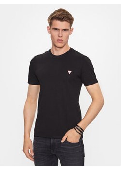 Guess T-Shirt M2YI36 I3Z14 Czarny Slim Fit ze sklepu MODIVO w kategorii T-shirty męskie - zdjęcie 168611316