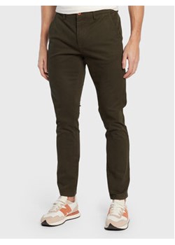 Blend Spodnie materiałowe Multiflex 20714235 Zielony Regular Fit ze sklepu MODIVO w kategorii Spodnie męskie - zdjęcie 168611329