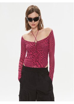 Pinko Body Birba 102221 A1A0 Różowy Slim Fit ze sklepu MODIVO w kategorii Bluzki damskie - zdjęcie 168611618