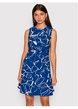 DKNY Sukienka letnia DD2ER926 Niebieski Regular Fit ze sklepu MODIVO w kategorii Sukienki - zdjęcie 168611626