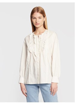 Olsen Koszula Festive Spirit 12001756 Biały Regular Fit ze sklepu MODIVO w kategorii Koszule damskie - zdjęcie 168611868