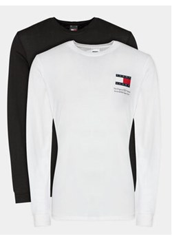 Tommy Jeans Komplet 2 longsleeve Flag DM0DM18278 Kolorowy Slim Fit ze sklepu MODIVO w kategorii T-shirty męskie - zdjęcie 168612015