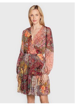 Guess Sukienka codzienna Cassandre W2BK24 WEXJ2 Kolorowy Regular Fit ze sklepu MODIVO w kategorii Sukienki - zdjęcie 168612116