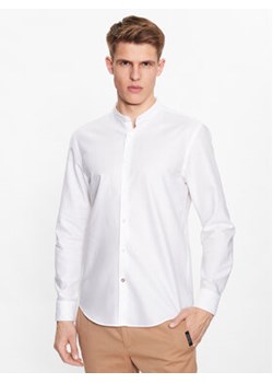 Boss Koszula C_Hal_Standup 50490419 Biały Casual Fit ze sklepu MODIVO w kategorii Koszule męskie - zdjęcie 168612398