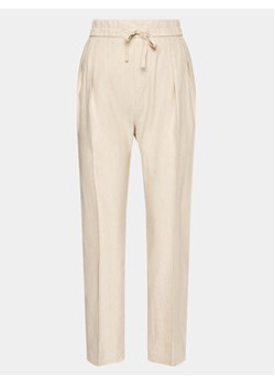 InWear Spodnie materiałowe Kei 30108217 Écru Relaxed Fit ze sklepu MODIVO w kategorii Spodnie damskie - zdjęcie 168612628