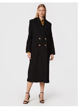 Pinko Płaszcz wełniany Clarinda 1G17Z7 Y7DY Czarny Regular Fit ze sklepu MODIVO w kategorii Płaszcze damskie - zdjęcie 168612857